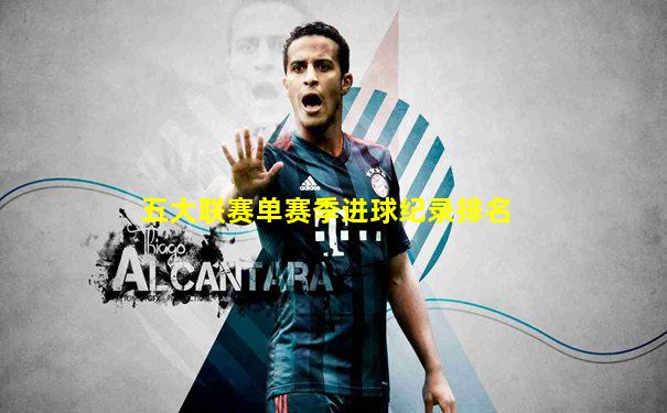 五大联赛单赛季进球纪录排名