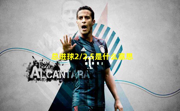 总进球2/2.5是什么意思